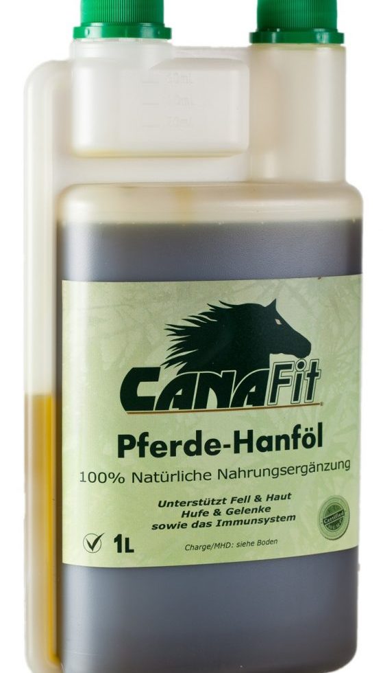 Canafit hemp oil for horses - 1 L-0