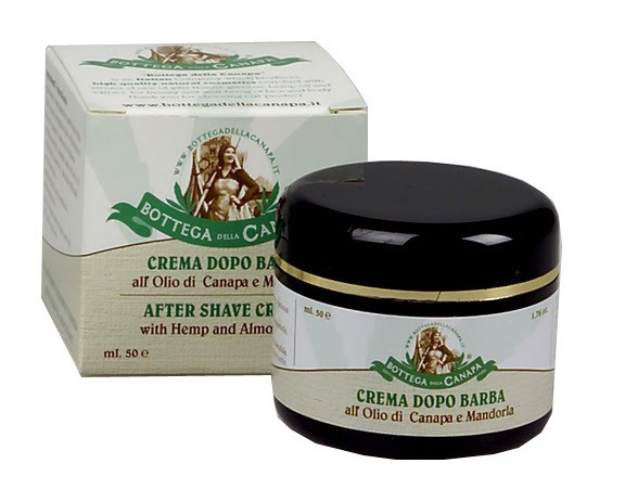 After Shave Cream Hemp And Almond Oil