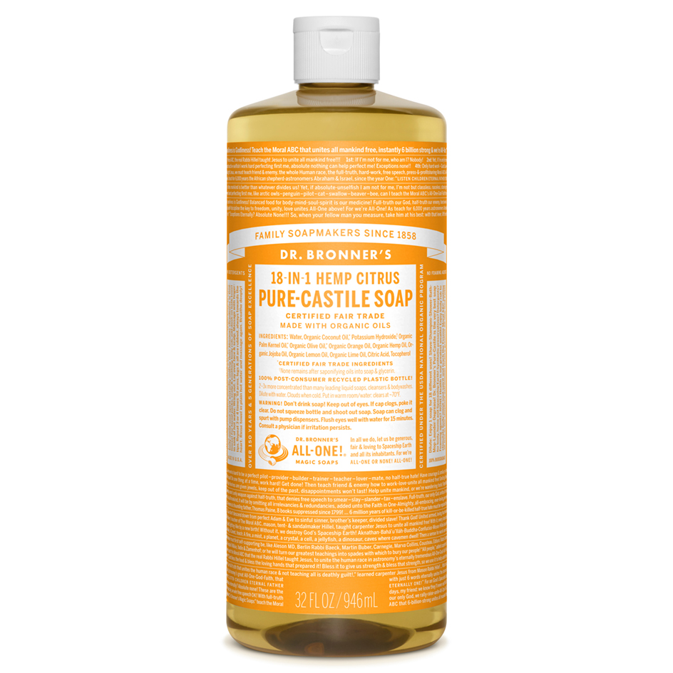 Citrus Pure - Castile Liquid Soap - 1 L