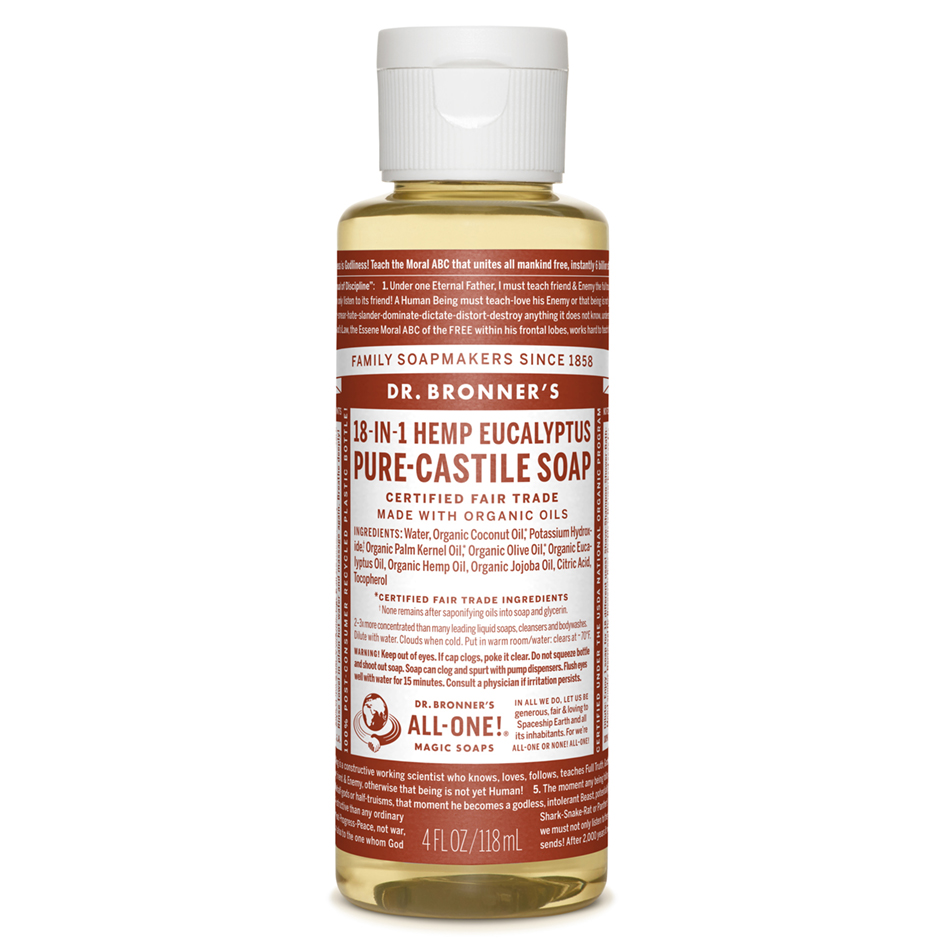 Eucalyptus Pure-Castile Liquid Soap - 118 mL