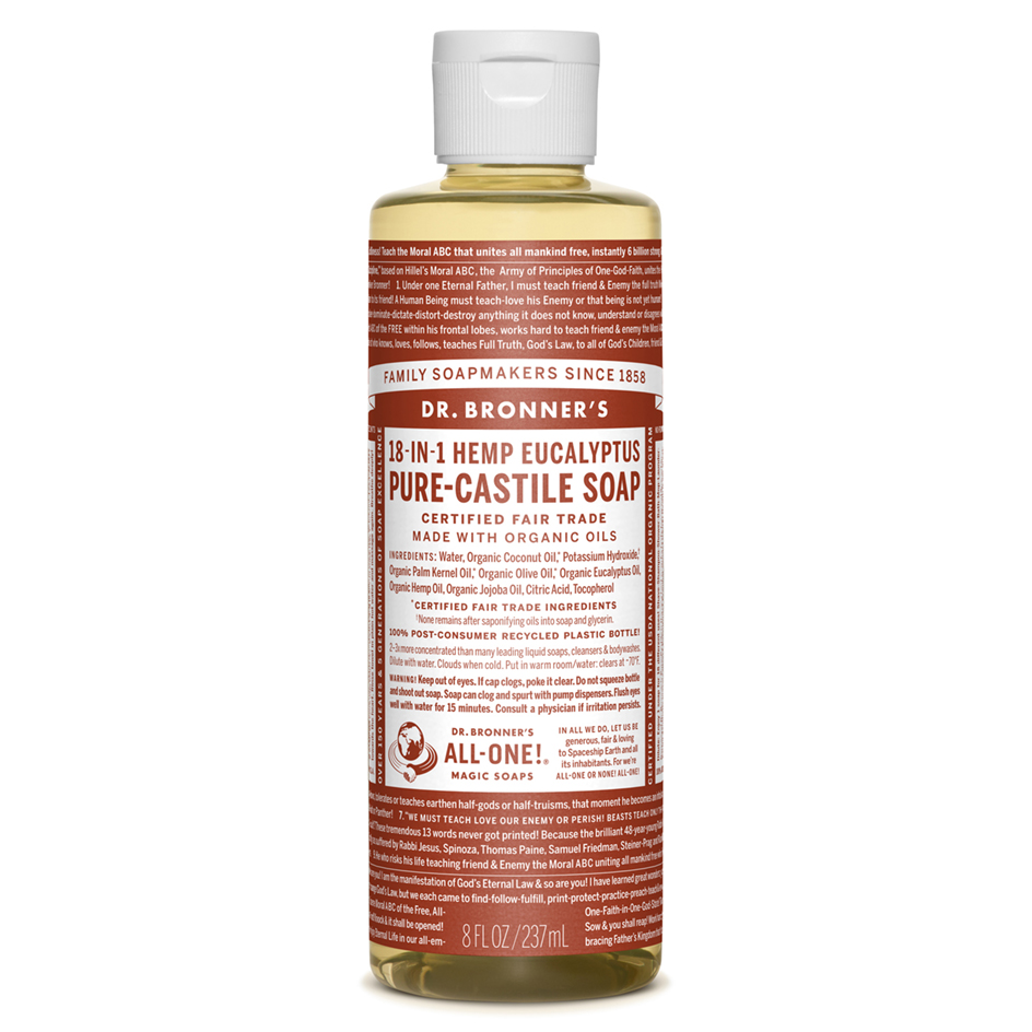 Eucalyptus Pure-Castile Liquid Soap - 237 mL