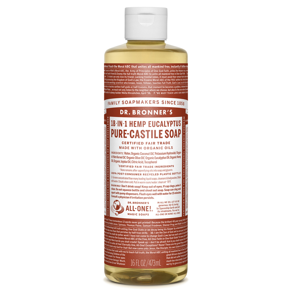 Eucalyptus Pure-Castile Liquid Soap - 473 mL