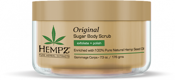 Hempz Herbal Sugar Body Scrub Original 215ml-0
