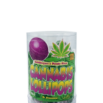 Buy Cannabis Lollipops Bubble Gum x Purple Haze – 10 pack