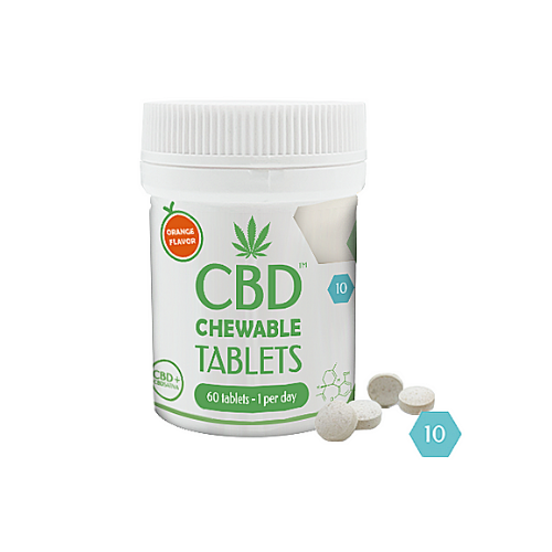 CBD Sativa Chewable Tablets
