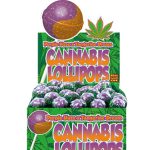 Buy Cannabis Lollipops Bubble Gum x Purple Haze