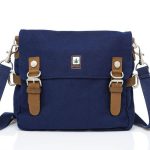 Hemp Shoulder Bag Medium - Blue-0