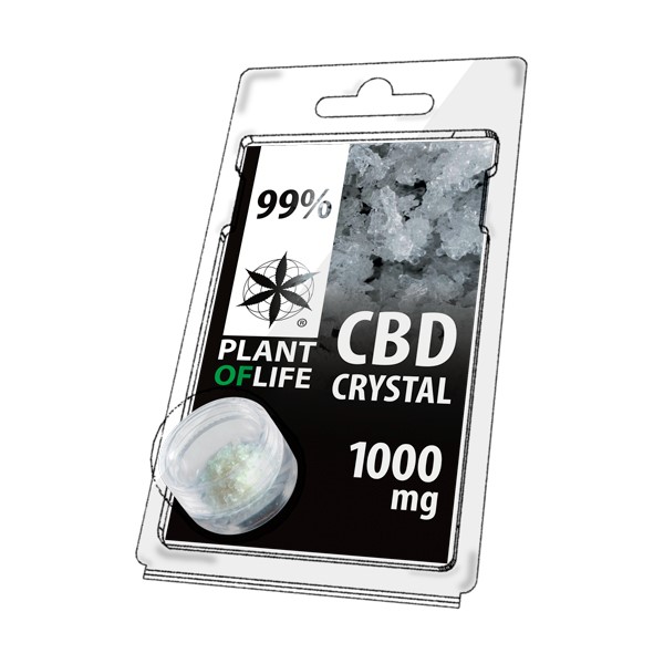 CBD powder crystal 1000mg