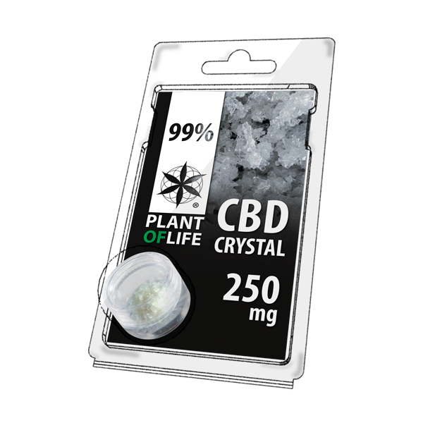 CBD powder crystal 250mg