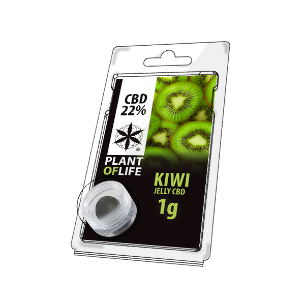 Buy Kiwi Jelly 22% CBD 1 g