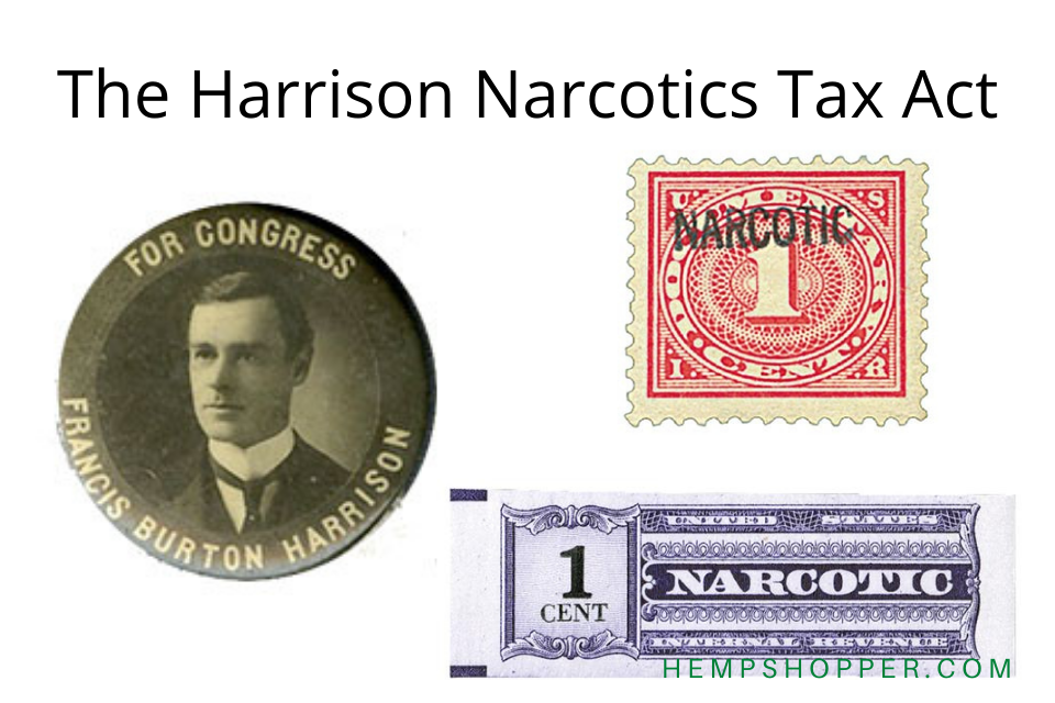 1914: US Congress Passes Harrison Narcotics Act