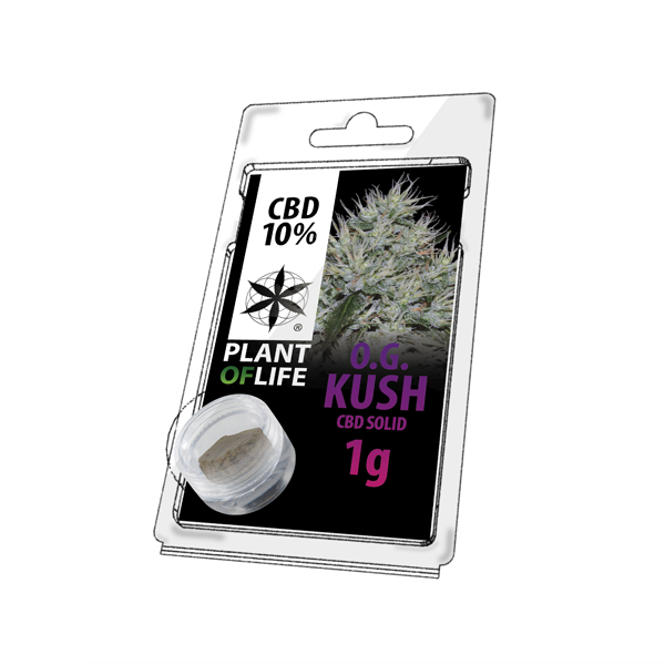 Buy O.G. Kush Solid 10% CBD 1 g
