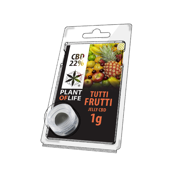 Buy TuttiFrutti Jelly 22% CBD 1 g