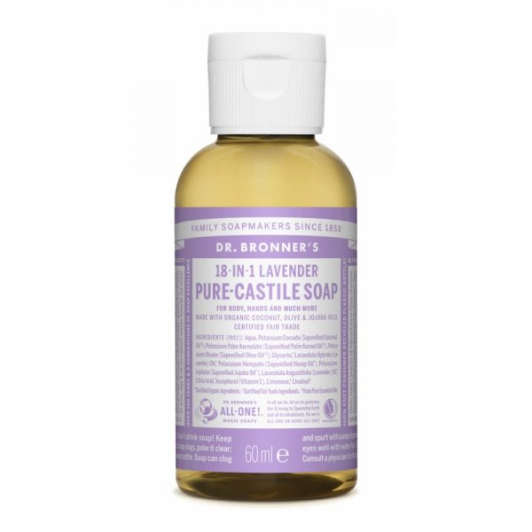 Buy Lavender Pure Castile Liquid Soap 60 ml