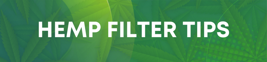 Hemp Filter Tips - Slider