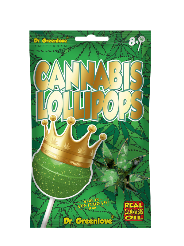 Cannabis Lollipops Hemperium Original - 8 pack