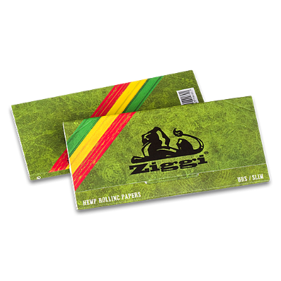 Ziggi - King Size Slim Hemp Rolling Booklet Papers Plus Filter Tips - Zigiii