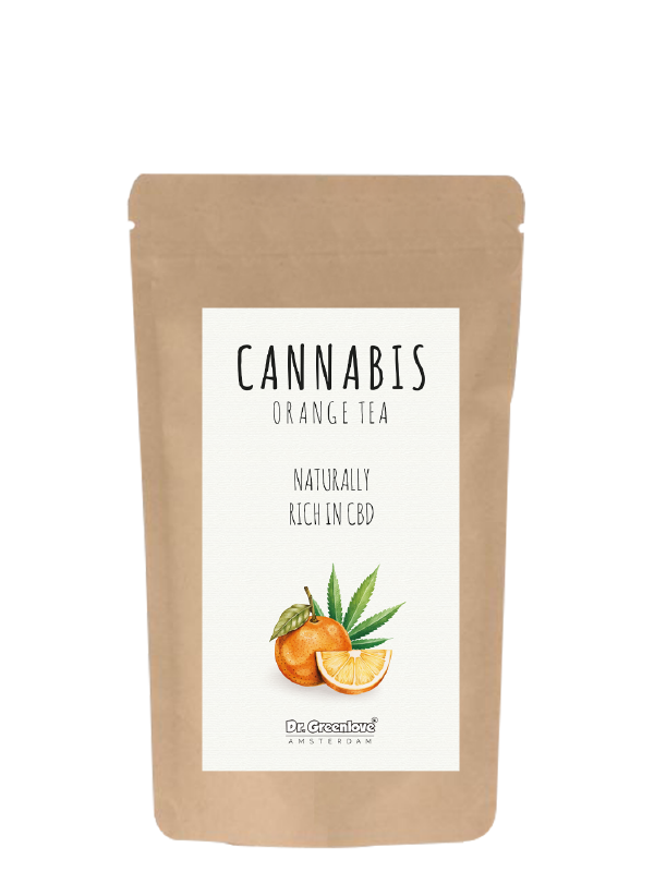 Cannabis Orange Tea | naturally rich in CBD - Dr. Greenlove