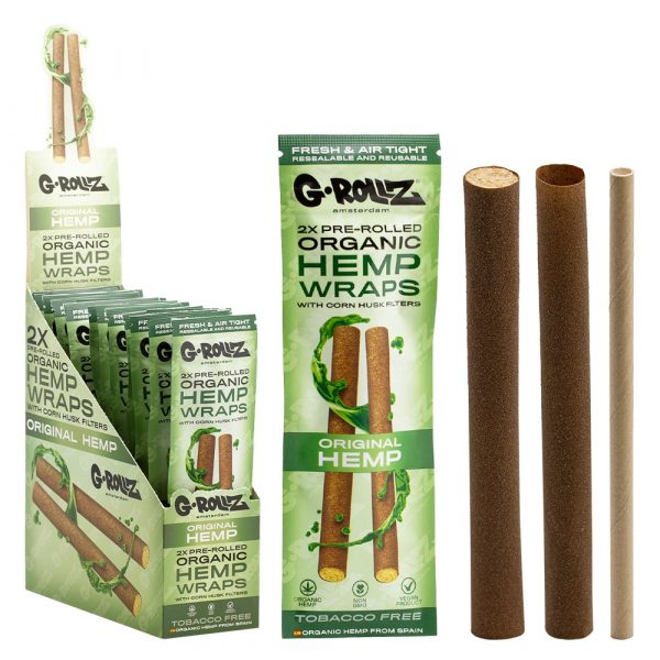 Hemp Pre-Rolled Wraps Original Hemp / G-Rollz