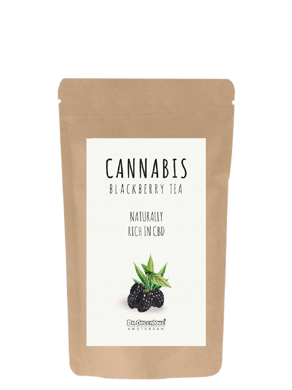 Cannabis Blackberry Tea | naturally rich in CBD I Dr.Greenlove