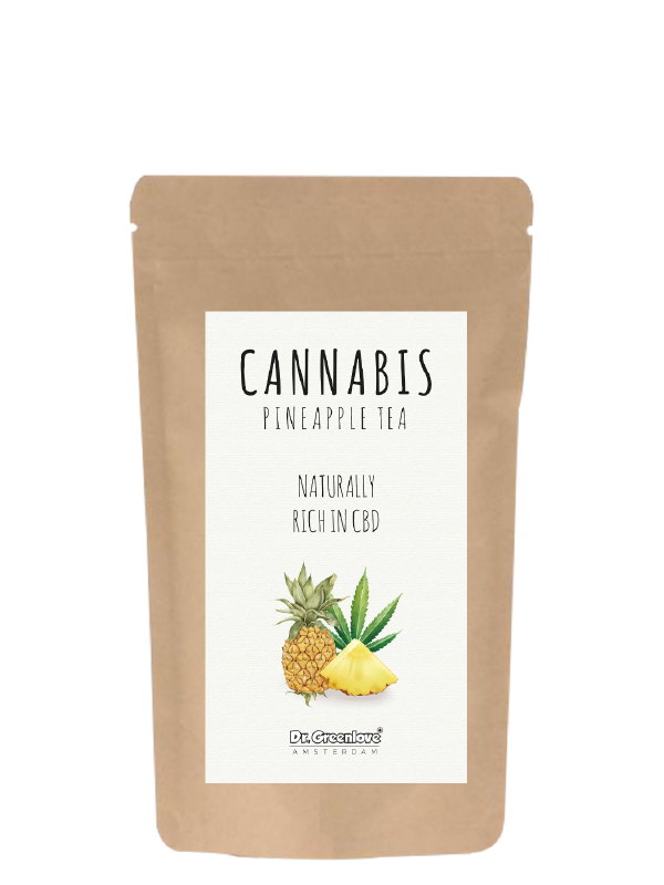 Cannabis Pineapple Tea | naturally rich in CBD I Dr. Greenlove
