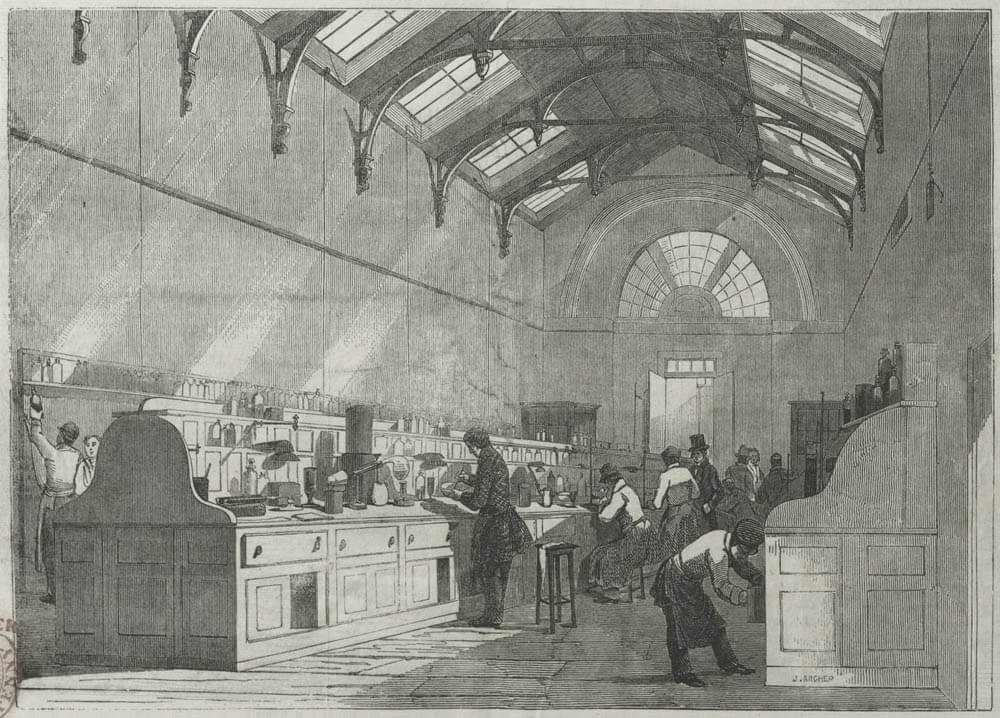 British laboratory 1860s