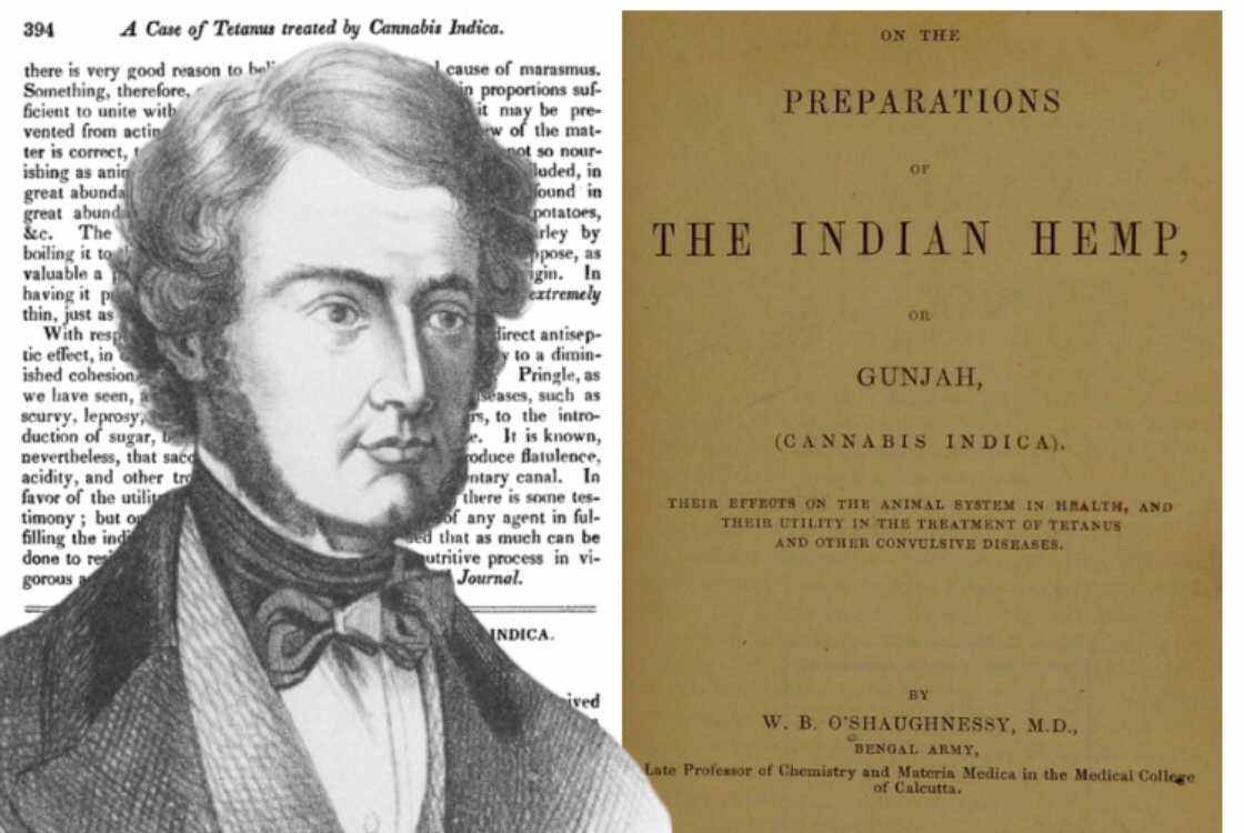 1838–1840: Pioneering medical trials. O’Shaughnessy medical cannabis